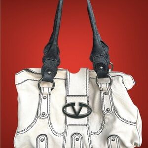 Beige and Black Valentino